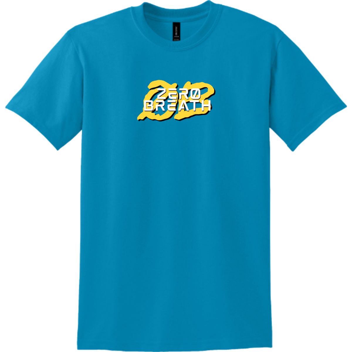 Dive Shirt - Blue T-Shirt - Dive Surf Swim - Zero Breath Clothing